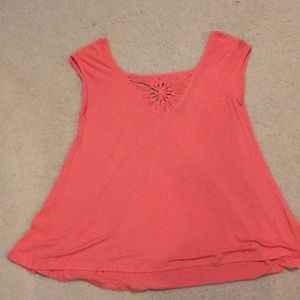 VANESSA VIRGINIA pink sleeveless top.